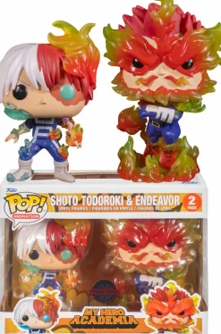 Standard Pop!>My Hero Academia - Endeavour & Todoroki Pop! Vinyl Figure 2-Pack