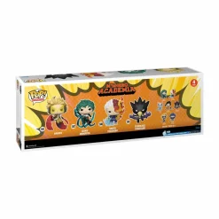 Standard Pop!>My Hero Academia - Hawks, Izuku Midoriya, Shoto Todoroki & Fumikage Tokoyami Flocked Pop! Vinyl Figure 4-Pack