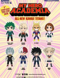Designer Vinyl>My Hero Academia - Kawaii Titans Window Box 3” Vinyl Figure (Single Unit)