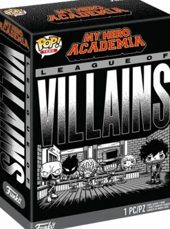 Pop! & Tee Sets>My Hero Academia - League of Villains Group Pop! Tees Unisex Black T-Shirt