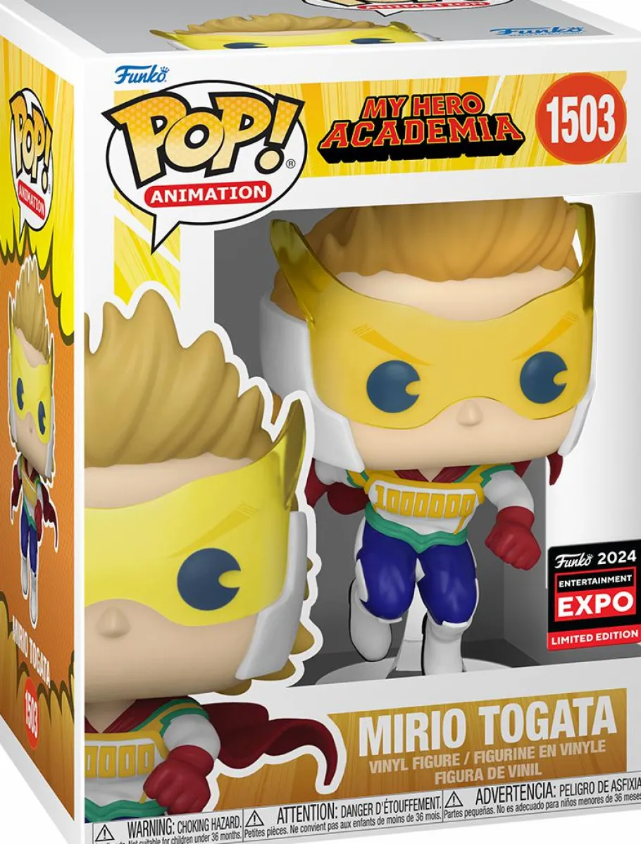 Funko Convention Exclusives>My Hero Academia - Mirio Togata Pop! Vinyl Figure (2024 Entertainment Expo Convention Exclusive) (Popcultcha Exclusive)