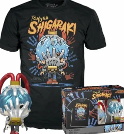 Pop! & Tee Sets>My Hero Academia - Tomura Shigaraki Metallic Pop! Vinyl Figure & T-Shirt Box Set