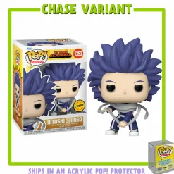 Pop! Chases, Vault, Limited Editions, Ppp Items>My Hero Academia : Season 5 - Hitoshi Shinso Pop! Vinyl Figure in Acrylic Pop! Protector (Chase Variant)
