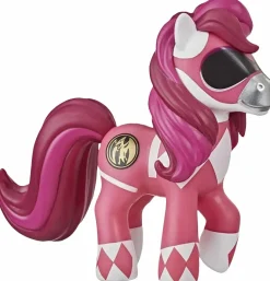 Designer Vinyl>My Little Pony - Power Rangers Morphin Pink Pony 4.5” Figure *NON-MINT PACKAGING*
