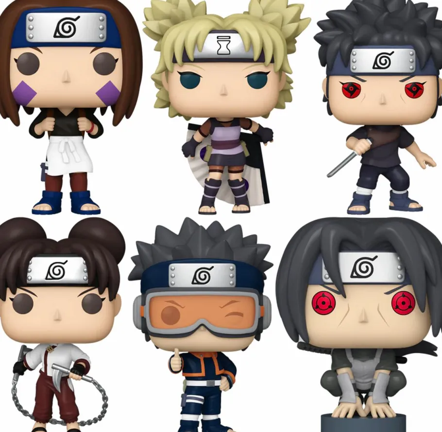 Pop! Bundles>Naruto : Shippuden - Hidden Leaf Shinobi Pop! Vinyl Bundle (Set of 6)