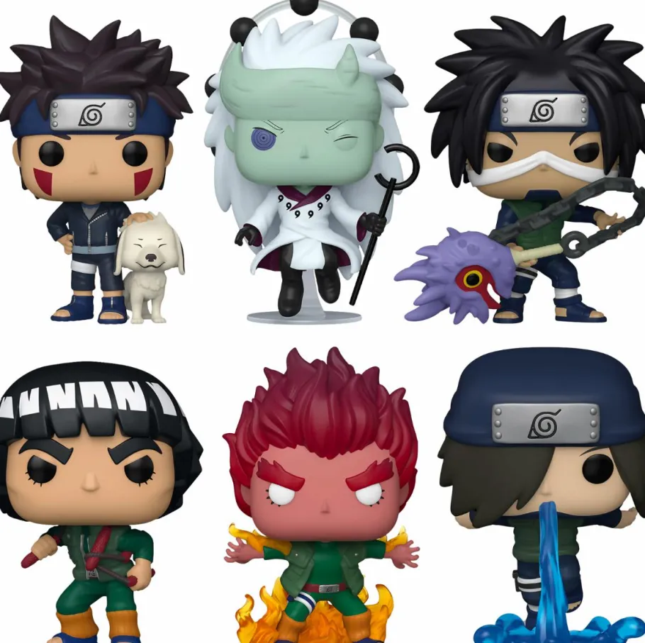 Pop! Bundles>Naruto : Shippuden - Konoha’s Heroes and Horror Pop! Vinyl Figure Bundle (Set of 6)