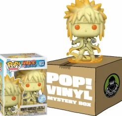 Collector & Mystery Boxes>Naruto : Shippuden - Minato Namikaze (Nine Tail Chakra Mode) Mystery Box (Includes Minato & 5 Mystery Pop! Vinyl Figures)