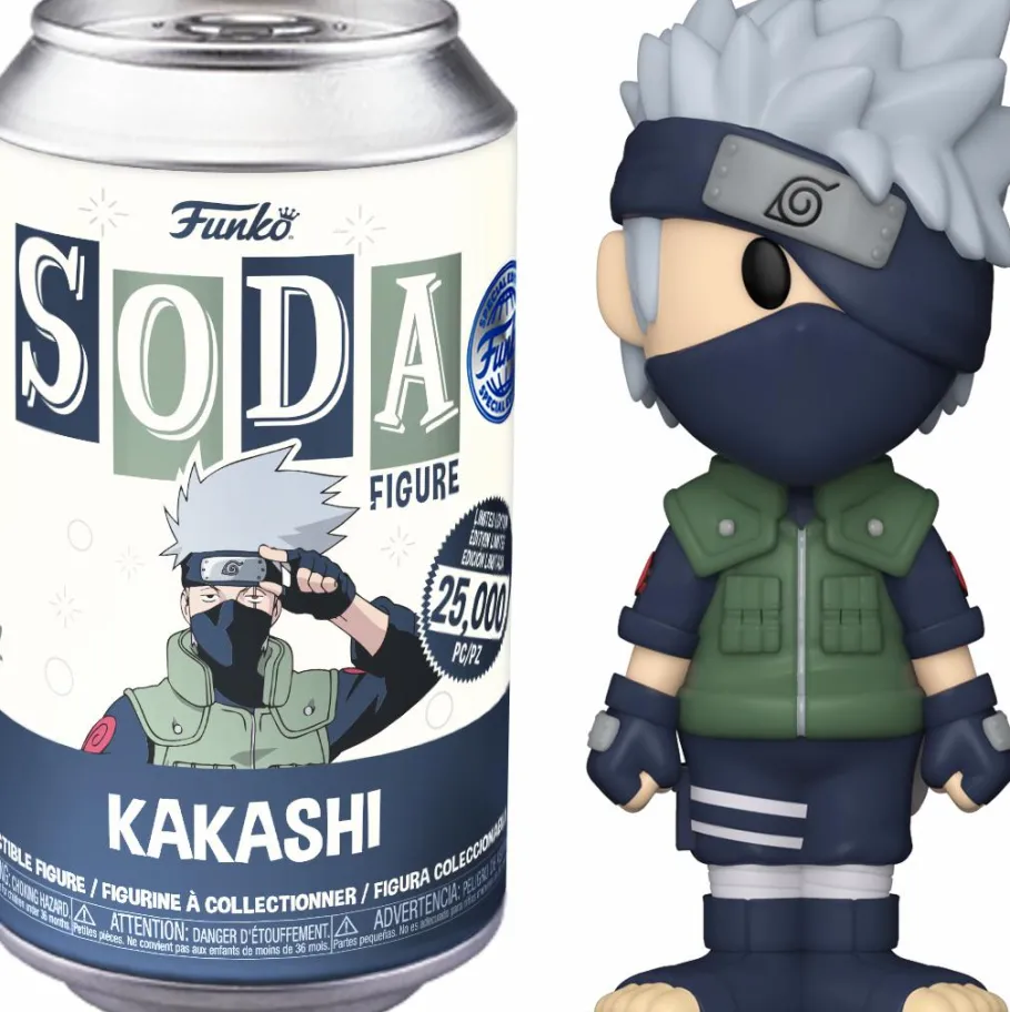 Designer Vinyl>Naruto : Shippuden - Uzumaki & Kakashi SODA Vinyl Figure Bundle (Popcultcha Exclusive) (Set of 2)
