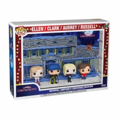 Pop! Deluxe>National Lampoon 's Christmas Vacation - Ellen, Clark, Audrey & Russell Deluxe Pop! Moment Vinyl Figure 4-Pack