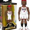 Designer Vinyl>NBA Basketball - Allen Iverson Philidephia 76ers 5" Gold Premium Vinyl Figure