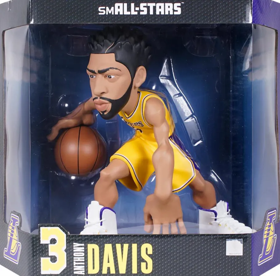 Designer Vinyl>NBA Basketball - Anthony Davis Los Angeles Lakers (Gold Jersey) smAll-Stars 12" Vinyl Figure