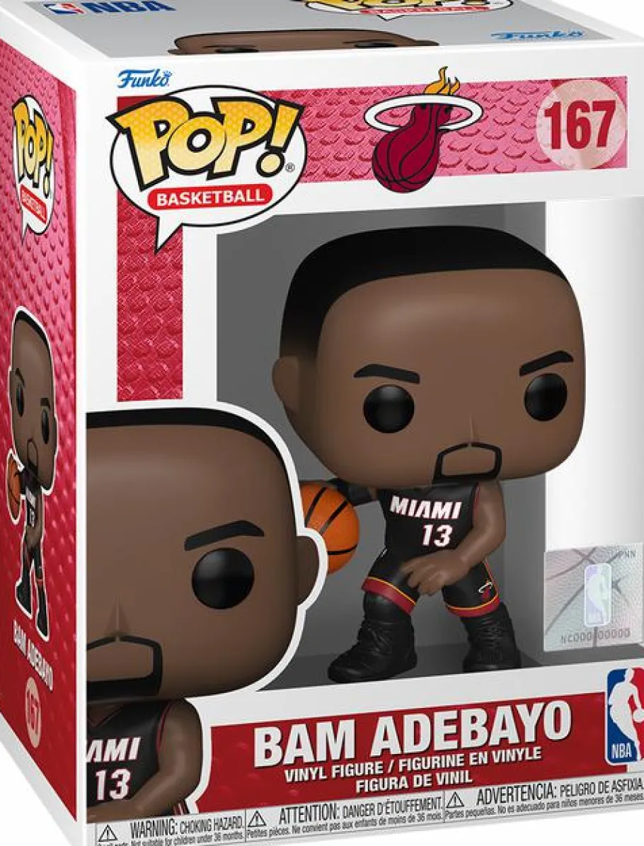 Standard Pop!>NBA Basketball - Bam Adebayo Miami Heat Pop! Vinyl Figure