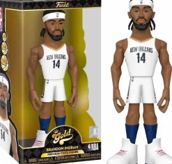 Designer Vinyl>NBA Basketball - Brandon Ingram New Orleans Pelicans 12” Gold Premium Vinyl Figure