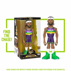 Designer Vinyl>NBA Basketball - Brandon Ingram New Orleans Pelicans 12” Gold Premium Vinyl Figure