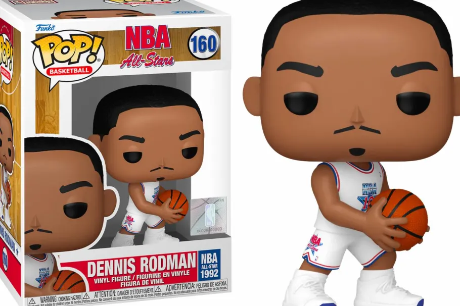 Standard Pop!>NBA Basketball - Dennis Rodman All-Stars (1992) Pop! Vinyl Figure