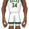 Designer Vinyl>NBA Basketball - Giannis Antetokounmpo Milwaukee Bucks 12" Gold Premium Vinyl Figure