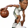 Designer Vinyl>NBA Basketball - Giannis Antetokounmpo Milwaukee Bucks (White Jersey) smAll-Stars 12" Vinyl Figure