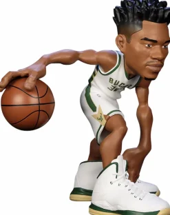 Designer Vinyl>NBA Basketball - Giannis Antetokounmpo Milwaukee Bucks (White Jersey) smAll-Stars 12" Vinyl Figure