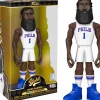 Designer Vinyl>NBA Basketball - James Harden Philadelphia 76ers 12" Gold Premium Vinyl Figure