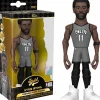 Designer Vinyl>NBA Basketball - Kyrie Irving Brooklyn Nets 2021 Championship Edition Jersey 5" Gold Premium Vinyl Figure