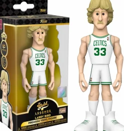 Designer Vinyl>NBA Basketball - Larry Bird Boston Celtics 5" Gold Premium Vinyl Figure