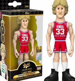 Designer Vinyl>NBA Basketball - Larry Bird Boston Celtics 5" Gold Premium Vinyl Figure