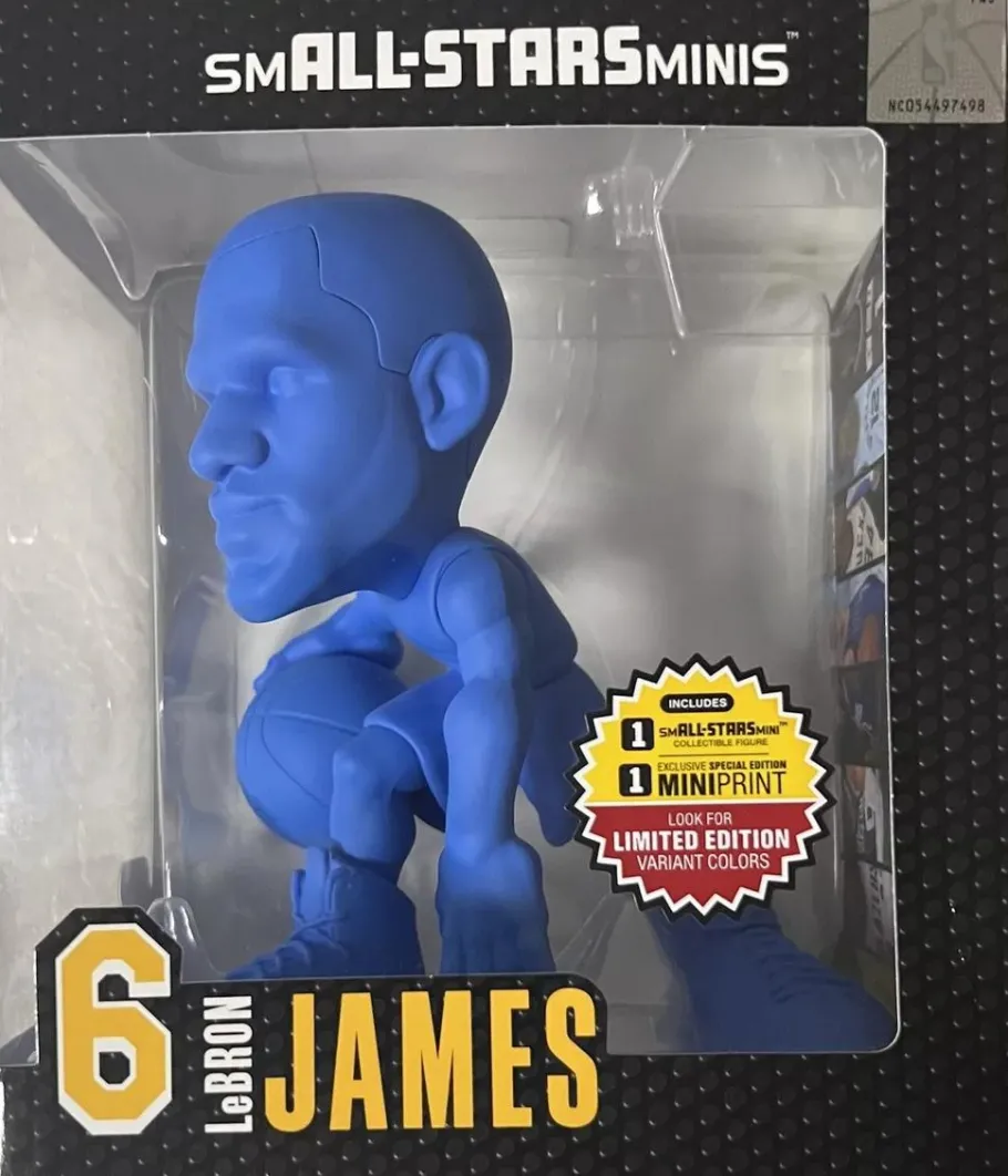 Designer Vinyl>NBA Basketball - LeBron James Los Angeles Lakers (Chase Variant) smAll-Stars Minis 6" Vinyl Figure