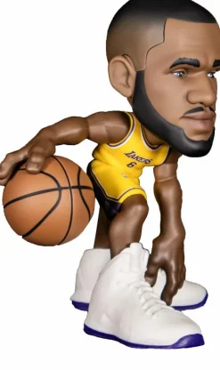 Designer Vinyl>NBA Basketball - LeBron James Los Angeles Lakers (Gold Jersey) smAll-Stars Minis 6" Vinyl Figure