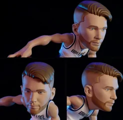 Designer Vinyl>NBA Basketball - Luka Doncic Dallas Mavericks (White Jersey) smAll-Stars 12" Vinyl Figure