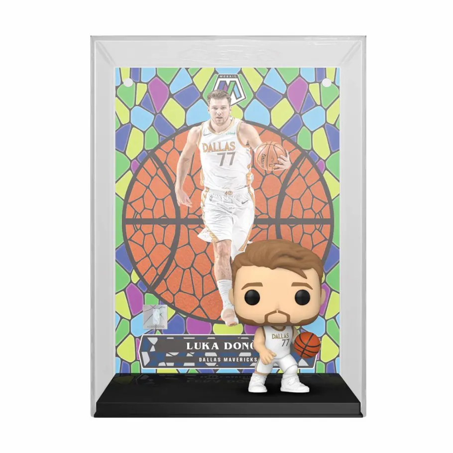 Standard Pop!>NBA Basketball - Luka Doncic Dallas Mavericks Panini Mosaic Pop! Trading Cards Vinyl Figure