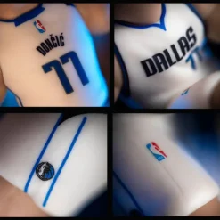 Designer Vinyl>NBA Basketball - Luka Doncic Dallas Mavericks (White Jersey) smAll-Stars Minis 6" Vinyl Figure
