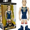 Designer Vinyl>NBA Basketball - Nikola Jokic Denver Nuggets Away Uniform 5" Gold Premium Vinyl Figure