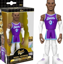Designer Vinyl>NBA Basketball - Russell Westbrook L.A. Lakers 2021 Championship Edition Jersey 5" Gold Premium Vinyl Figure