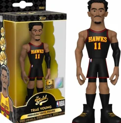Designer Vinyl>NBA Basketball - Trae Young Atlanta Hawks 5" Gold Premium Vinyl Figure
