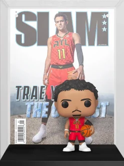 Pop! Covers>NBA Basketball NBA: Basketball - Trae Young SLAM Pop! Magazine Cover Vinyl Figure