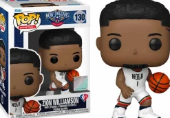 Standard Pop!>NBA Basketball - Zion Williamson New Orleans Pelicans 2021 City Edition Jersey Pop! Vinyl Figure