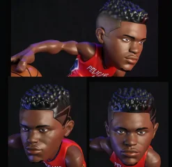 Designer Vinyl>NBA Basketball - Zion Williamson New Orleans Pelicans (Red Jersey) smAll-Stars 12" Vinyl Figure