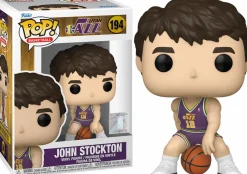 Standard Pop!>NBA Basketball : Rookie Season - John Stockton Utah Jazz Pop! Vinyl Figure