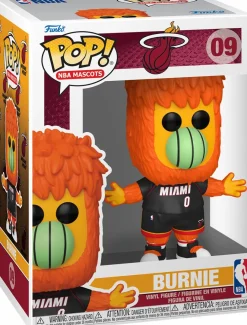 Standard Pop!>NBA Basketball NBA: Mascots - Burnie (Miami Heat) Pop! Vinyl Figure