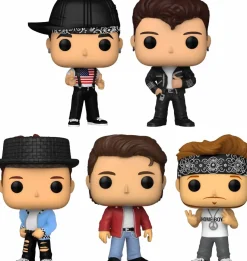 Pop! Bundles>New Kids on the Block - Donnie, Joey, Jordan, Jonathan & Danny Pop! Vinyl Figure 5-Pack