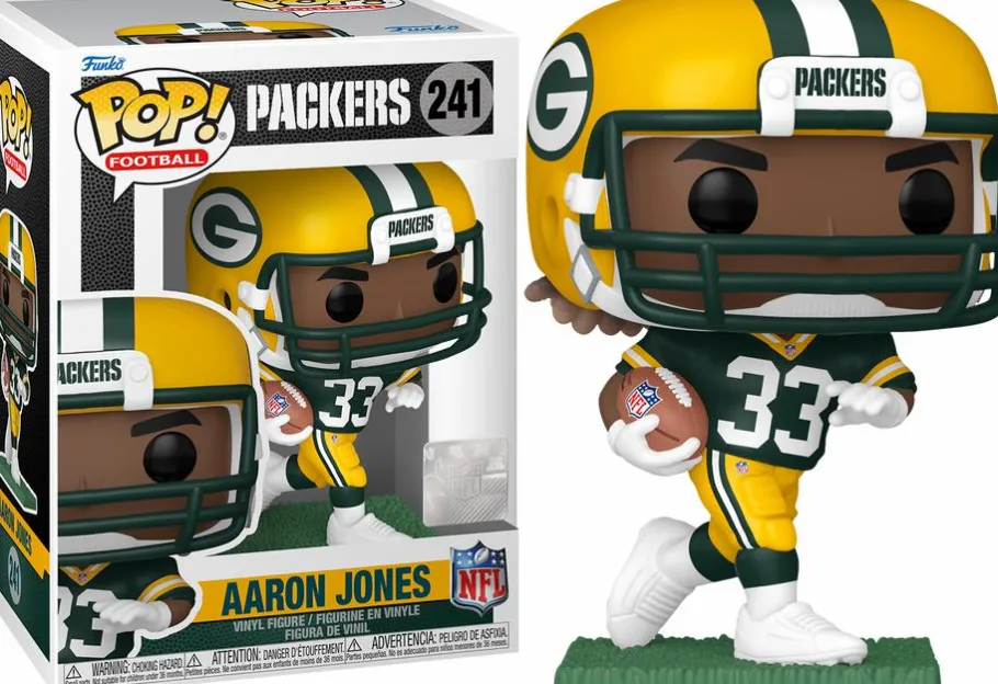 Standard Pop!>NFL Football - Aaron Jones Packers Pop! Vinyl Figure