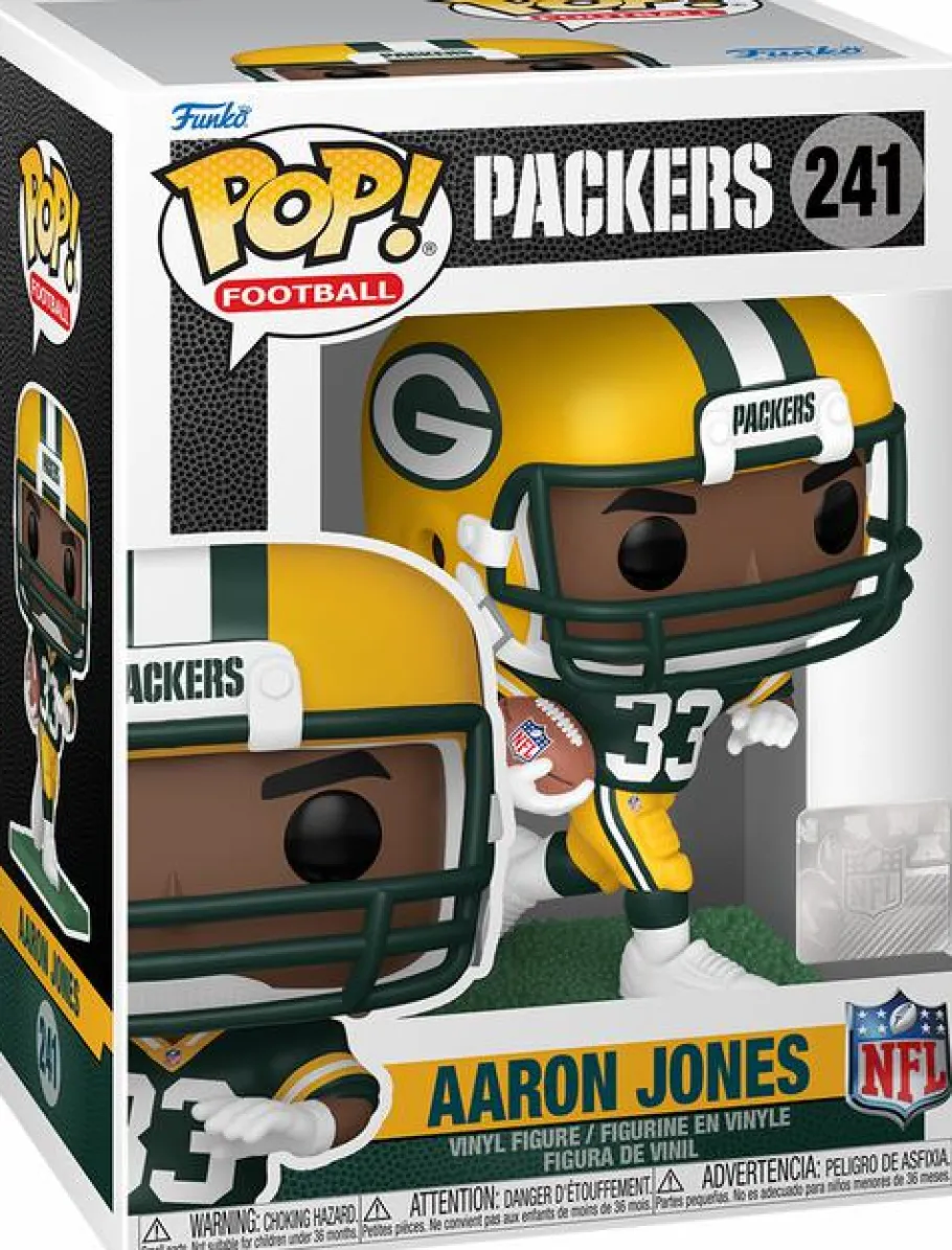 Standard Pop!>NFL Football - Aaron Jones Packers Pop! Vinyl Figure