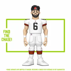 Designer Vinyl>NFL Football - Baker Mayfield Cleveland Browns 12" Gold Premium Vinyl Figure