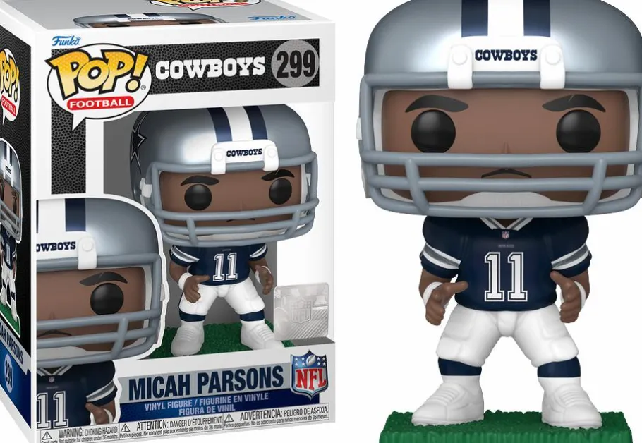 Pop! Bundles>NFL Football - Dagger Play Pop! Vinyl Bundle (Set of 6)