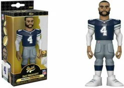 Designer Vinyl>NFL Football - Dak Prescott Dallas Cowboys 5” Vinyl Gold Figure