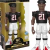 Designer Vinyl>NFL Football - Deion Sanders Atlanta Falcons 12” Gold Premium Vinyl Figure