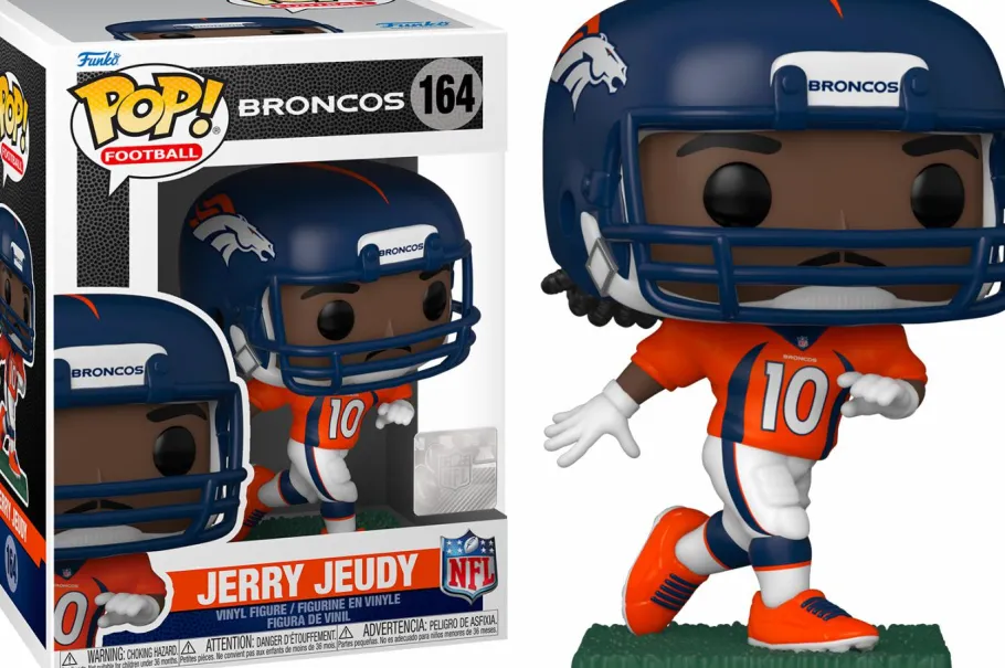 Standard Pop!>NFL Football - Jerry Jeudy Denver Broncos Pop! Vinyl Figure