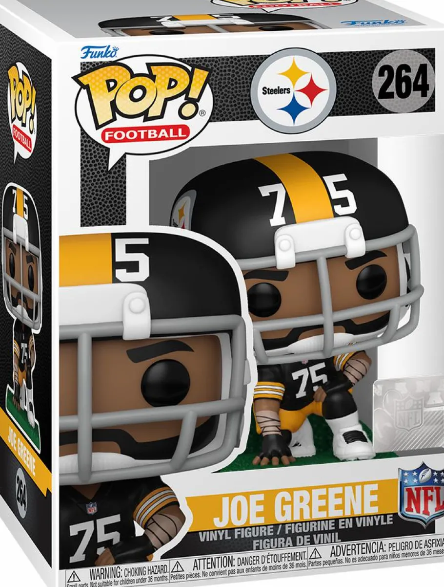 Standard Pop!>NFL Football - Joe Greene Pittsburgh Steelers Pop! Vinyl Figure (Popcultcha Exclusive)