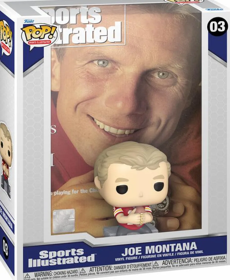 Pop! Covers>NFL Football - Joe Montana Sports Illustrated Pop! Magazine Cover Vinyl Figure
