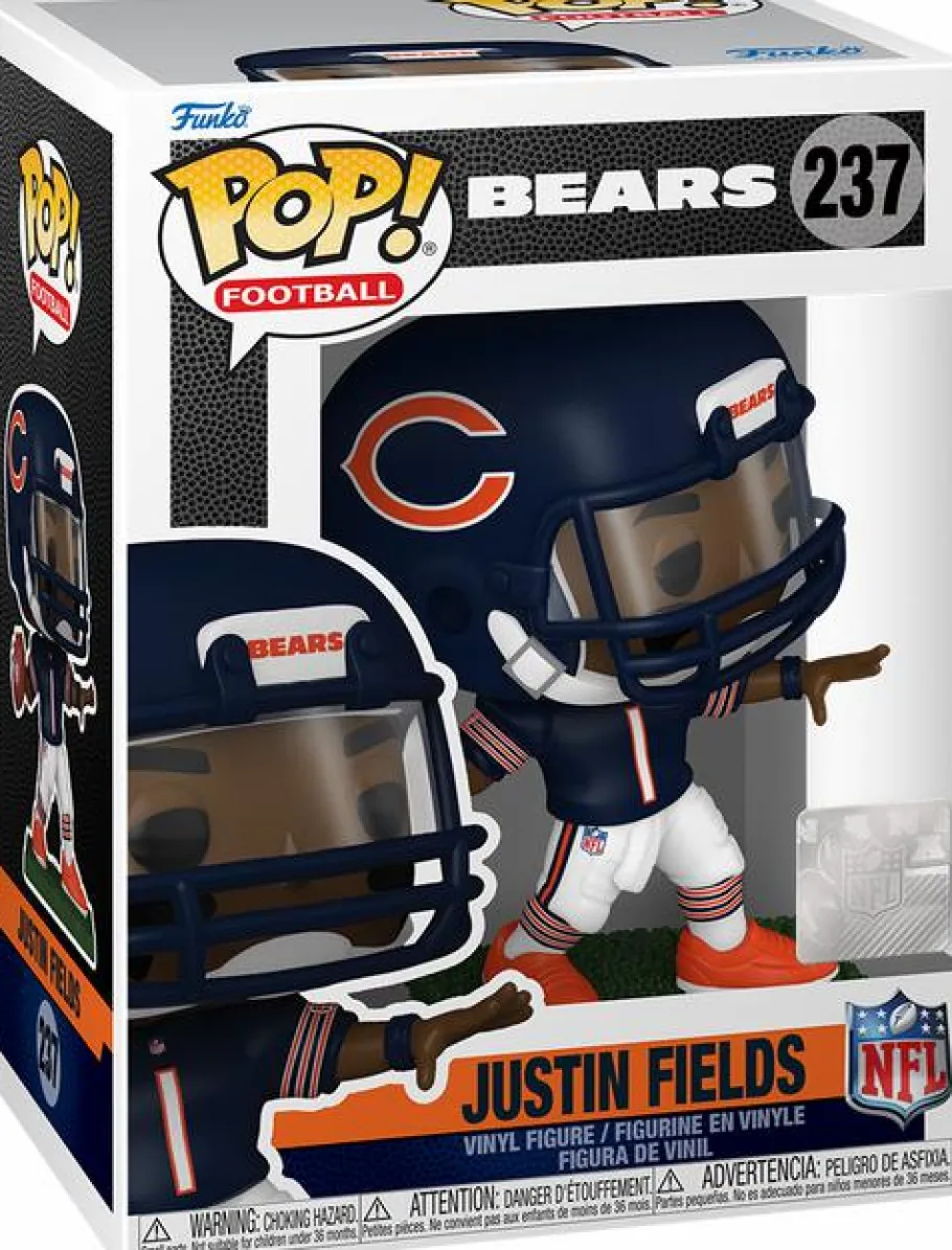 Standard Pop!>NFL Football - Justin Fields Bears Pop! Vinyl Figure